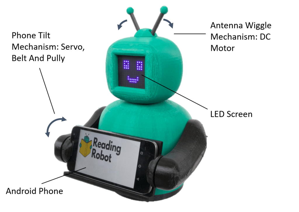 Miko I social robot with a curved display resembling a 3D structure of